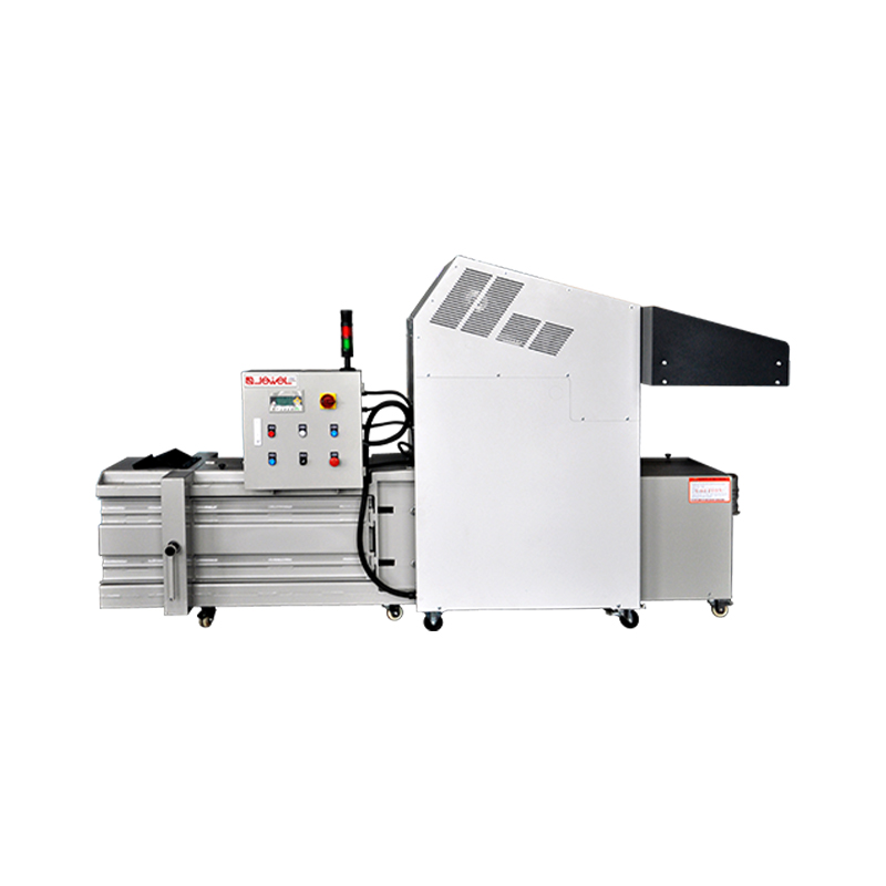 Малый горизонтальный полуавтоматический пресс-подборщик (интегрированная машина для измельчения и пакетирования)