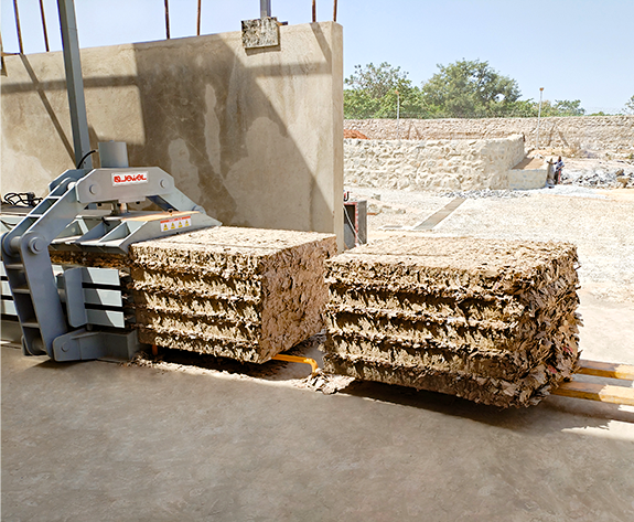 Полная автоматизированная система удаления отходов на заводе для нигерийского картонного завода