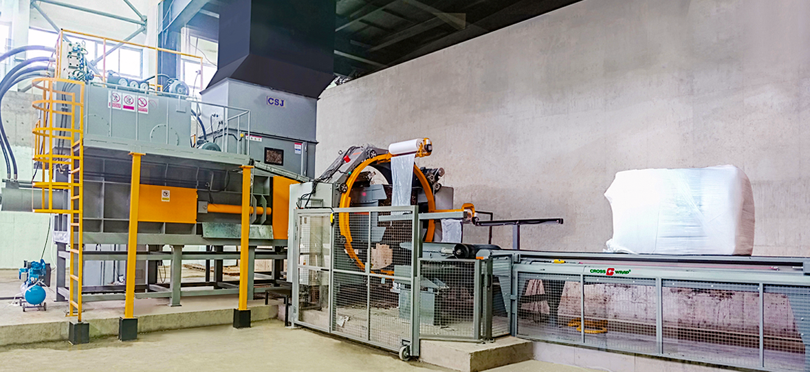 Система хранения, транспортировки и упаковки бытовых отходов