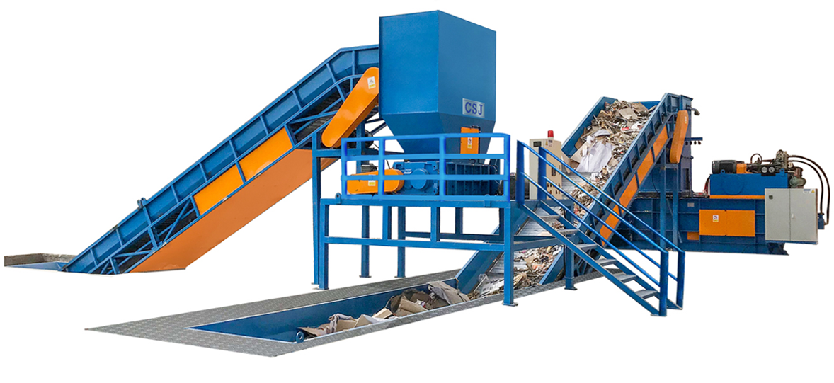 Переработка и упаковка макулатуры